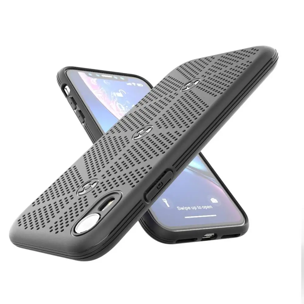 Защитный чехол для телефона из ТПУ iPhone XR с дышащим отверстием и
