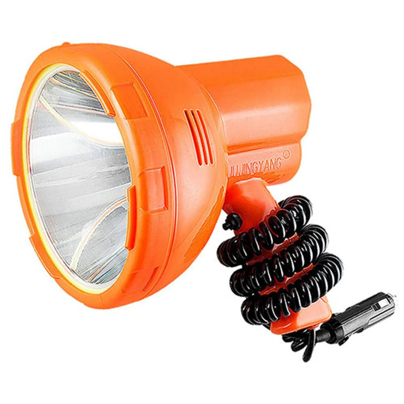 

12V 1000m Fishing Lamp 50W Led Light Vehicle-Mounted LED Searchlight Super Bright Portable Spotlight For Camping Car Hunting