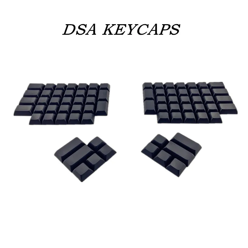Черные белые клавиши Dolch Ergodox dsa pbt пустые колпачки для механической игровой