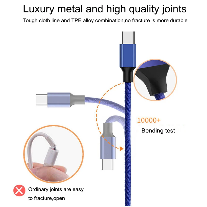 Aokin-USB-Type-C-Kabel-Voor-Samsung-S8-Type-C-Snelle-Opladen-kabel-Voor-Huawei-Voor (1)