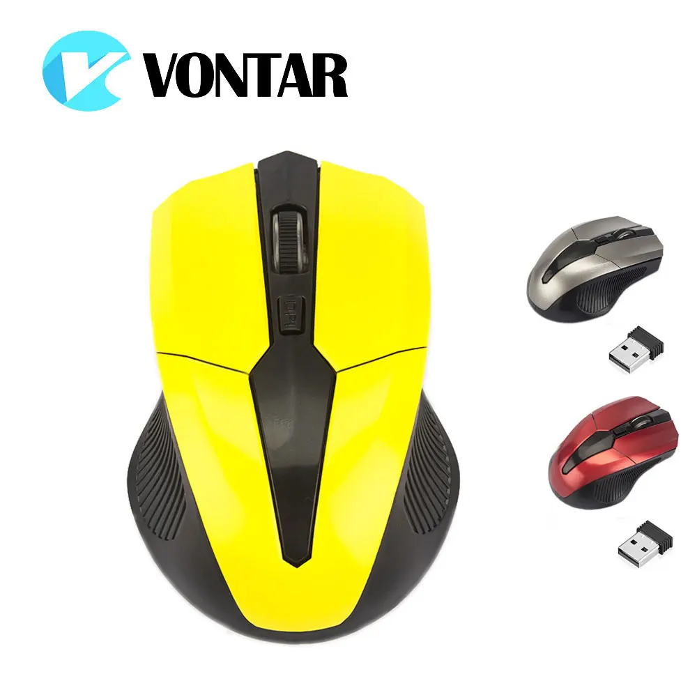 

Hot Sale Wireless Mouse 2.4Ghz USB Mause Optical Cordless Computer Gaming Mice 4 Buttons 1600 dpi For PC Laptop Desktop