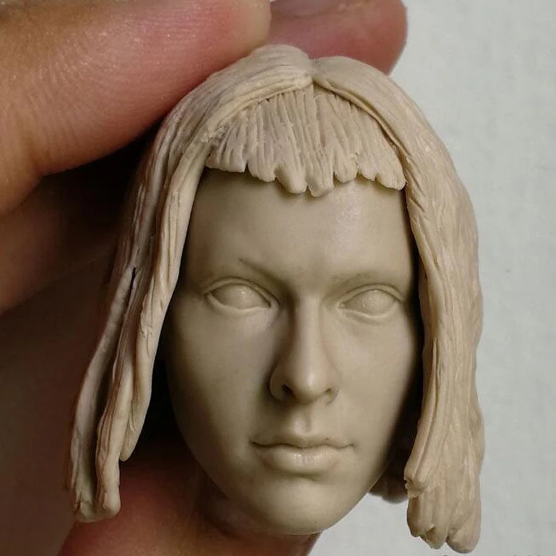 

Blank Hot 1/6 Scale Milla Jovovich Head Sculpt The Fifth Element Unpainted
