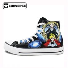 Fullmetal Alchemist Anime Shoes Men Women Canvas Sneakers Converse Chuck Taylor Brand Skateboarding Shoe Athletic Style