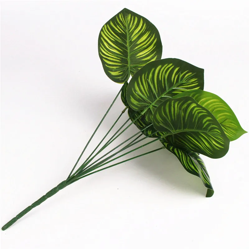 1 шт. искусственные ветви листьев пластиковые растения для моделирования букет