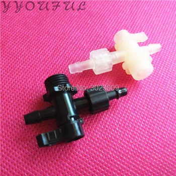 

12pcs/lot large format plotter 3 ways ink valve for Infinity Challenger Phaeton Witcolor Flora ink control valve/tube connector