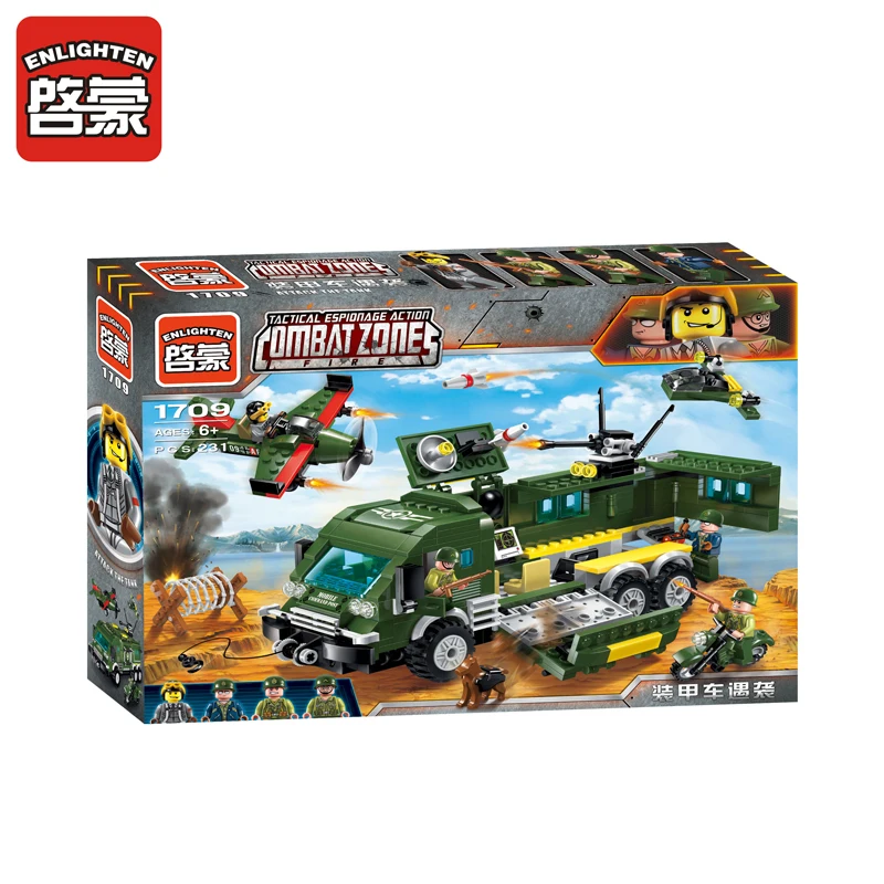 1709 231pcs Military Constructor Model Kit Blocks Compatible LEGO Bricks Toys for Boys Girls Children Modeling 1709 231pcs Military Constructor Model Kit Blocks Compatible LEGO Bricks Toys for Boys Girls Children Modeling