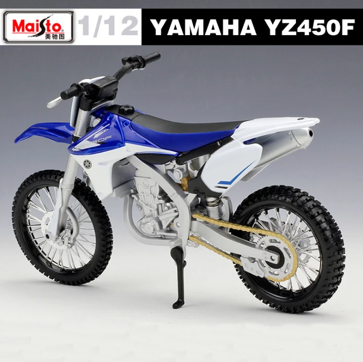 Модель автомобиля Maisto YZ450F в масштабе 1:12 металлическая модель спортивная