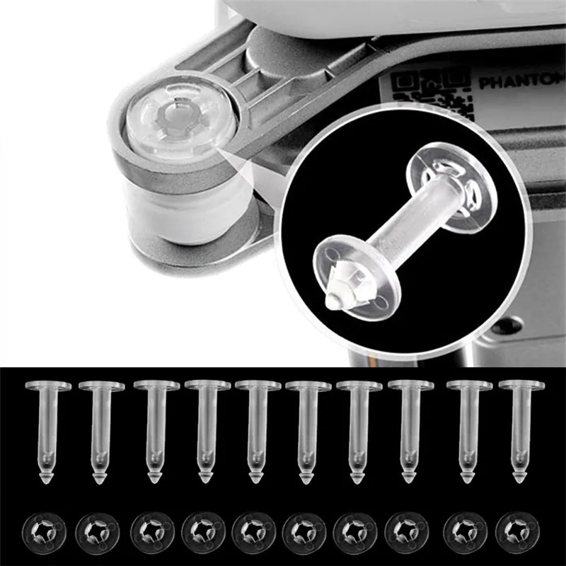 10pcs Phantom 3 Updated Camera Gimbal Anti Fall Off Anti Vibration Anti Tripping Kits Gimbal Anti Drop Pins for DJI Phantom 3
