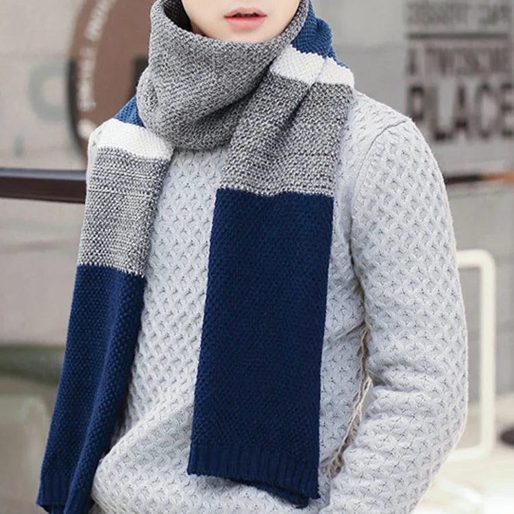 Popular Knit Mens Scarves-Buy Cheap Knit Mens Scarves lots from China Knit Me...