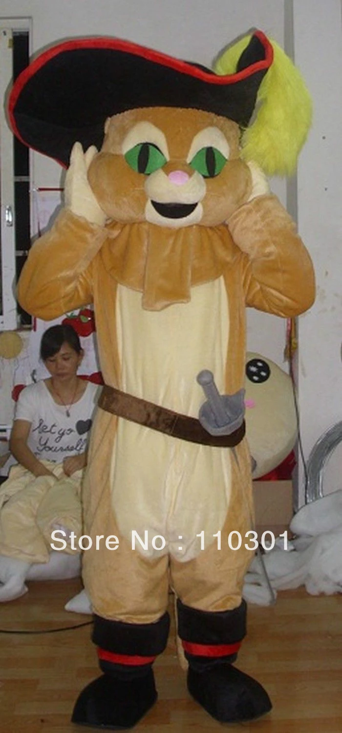 Gatto Gatto Con Gli Stivali Moschettiere Costume Della Mascotte Del Vestito Operato Personaggi Animali In Maschera Partito Animale Costume Costume Bloomers Costume Whitecostume Knife Aliexpress