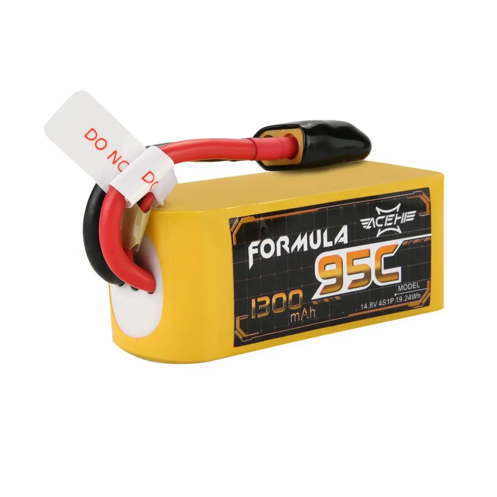 1300 mAh 95C 14.8 V 4S1P 22.2WH قدرة عالية تصنيف يبو RC البطارية مع XT60 التوصيل ل FPV سباق سيارة قارب