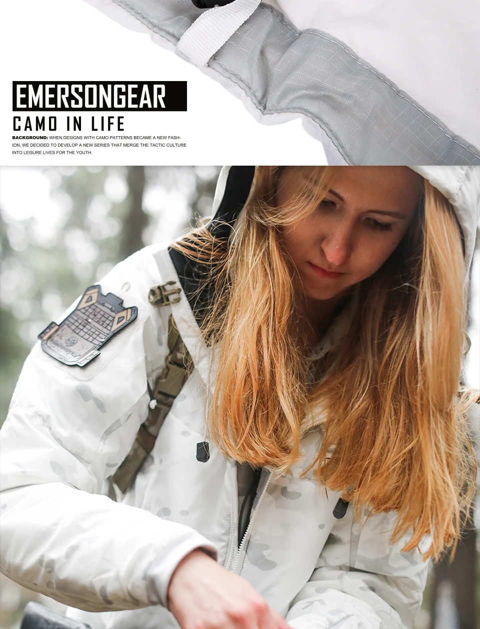 Emersongear тактическая теплая куртка женская мужская с капюшоном охотничья тактическая куртка S серия повседневная пара уличная MC охотничья куртка