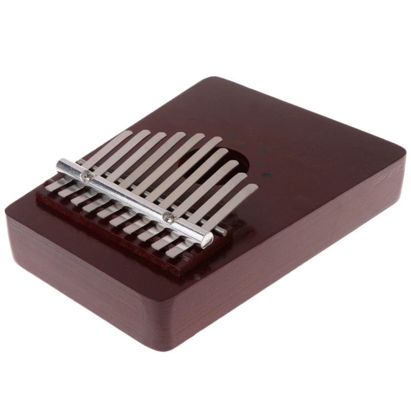 

10 Keys Kalimba Mbira Thumb Piano Traditional Finger African Musical Instrument