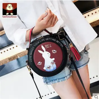 

Bag 2018 Fashion New Handbag High quality PU Leather Shiny Cute Round Bag Shoulder luxury mobile Messenger Bags mini women bags