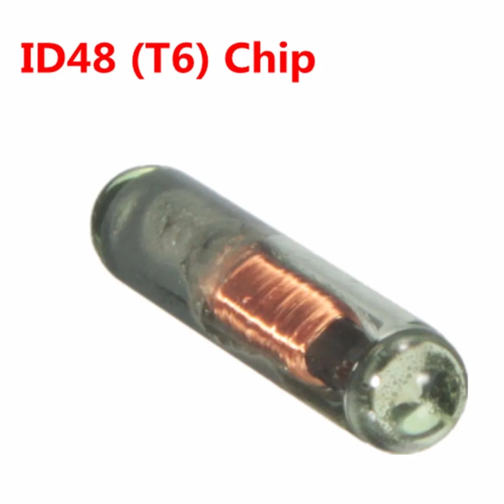 

Car Key Transponder ID48 T6 Crypto Unlocked Chip For VW / Audi /Seat ID48 Key Chip For Honda / Skoda Chip For Porsche -13*3mm
