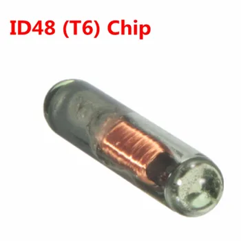 

Car Key Transponder ID48 T6 Crypto Unlocked Chip For VW / Audi /Seat ID48 Key Chip For Honda / Skoda Chip For Porsche -13*3mm