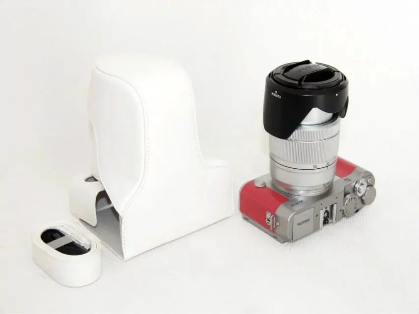 Retra Винтаж кожа цифровой Камера сумка для Fujifilm XM1 X-M1 XA1 X-A1 XA2 XM3 XA3 XA10 чехол с ремешком высокое качество
