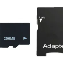 20 шт./лот 256 Мб Micro SD карта TF карта памяти(безопасный цифровой) карта трансфлэш-памяти с адаптером sd-карты