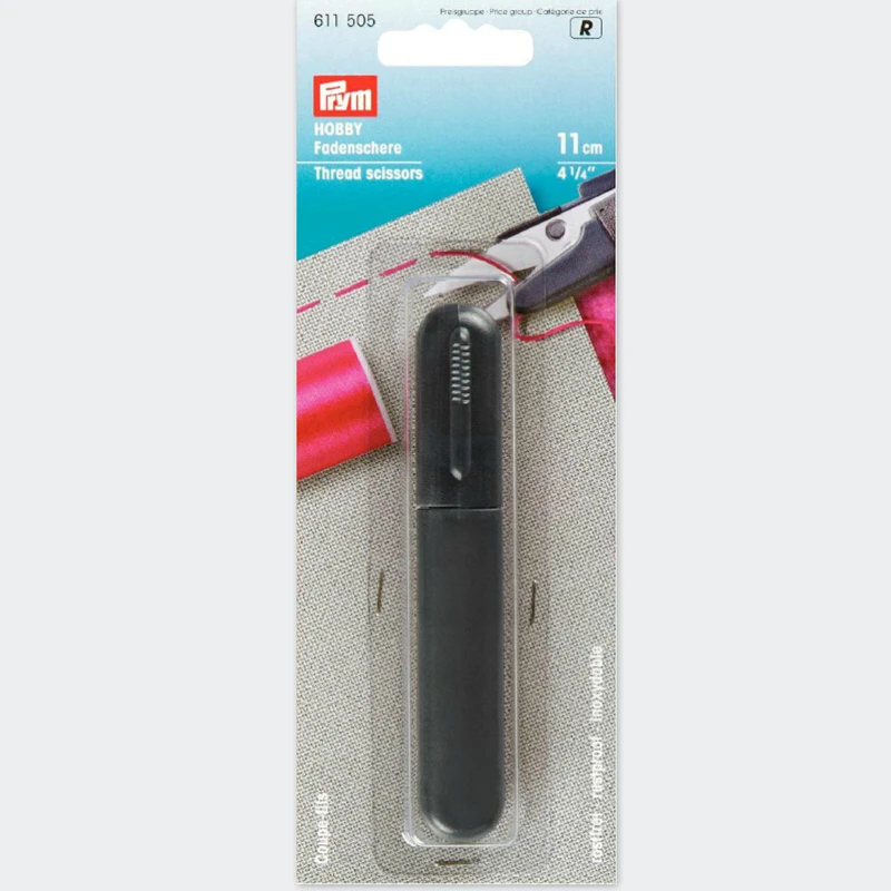 

German Prym private sidings 11 cm black head scissors