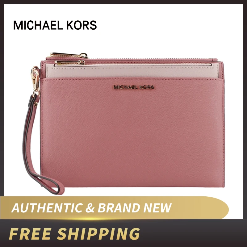 michael kors jet set travel xl zip clutch