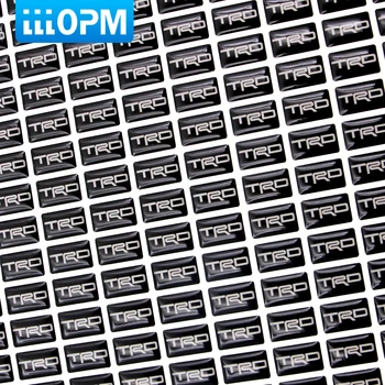 

10x 50x 100x Car Interior decoration sticker Car Steering wheel sticker For Toyota CROWN REIZ yaris TRD car styling accessories