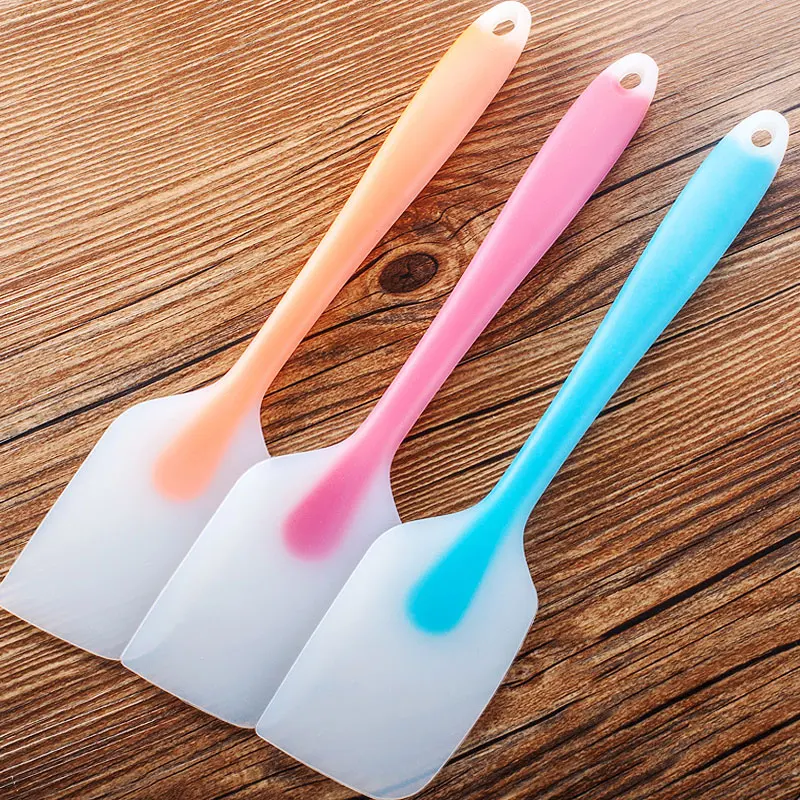 

Silicone Cream Butter Cake Spatula Mixing For Cooking Dough Pastry Batter Scraper Brush Baking Dish Kitchen Tool Gadget Bakeware