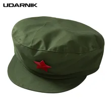 1949 Китайская Красная армейская шляпа солдат Военная Кепка унисекс костюм аксессуар пятиконечная звезда 043-331