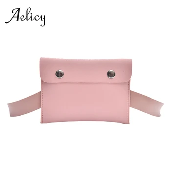

Aelicy Retro Flap Belt Bag High Quality Women ultra-thin Pu Leather Waist Pack Female Small Phone Pocket Simple fanny packs