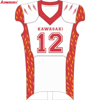 

Kawasaki Custom American Football Jerseys Breathable Football Jersey Pants Sports Team wear For Men Women Children 005