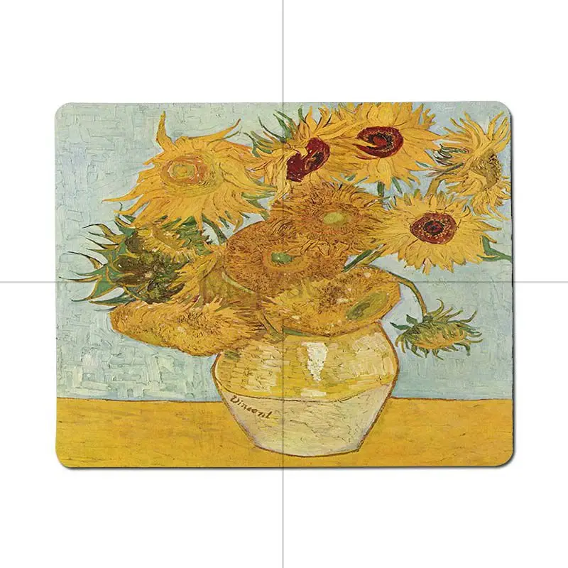 MaiYaCa Vincent van Gogh игровые коврики для геймеров, резиновый коврик для мыши, размер для 25X29 см, 18x22 см, игровые коврики для мыши