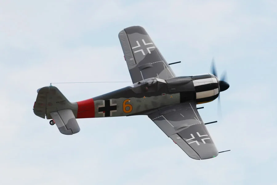 FMS 1400 мм/1 4 м Gaint Warbird Focke Wulf Fw 190 желтый 6 новейшая версия PNP большие масштабные