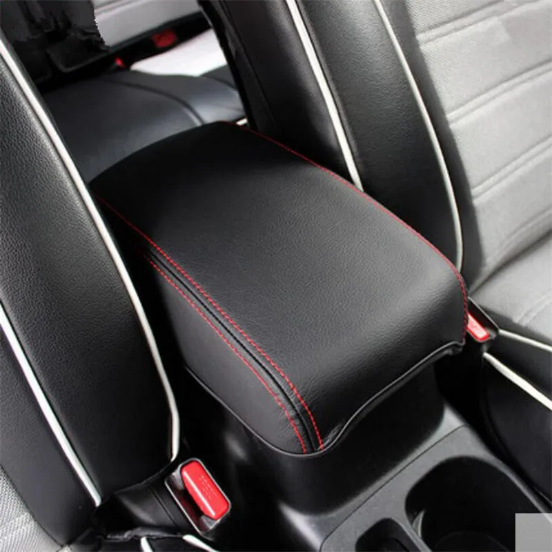 

DoColors Car-Styling Armrest Cover Protection pad skin cover decorative case for Mitsubishi ASX 2013-2018 Auto Accessories