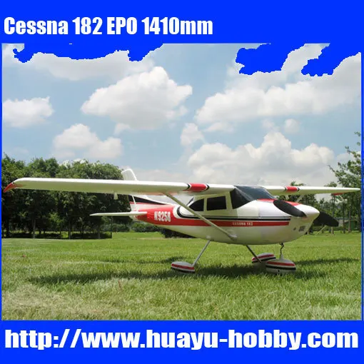 Радиоуправляемый самолет Cessna 182 1410 мм EPO Kit с бесщеточным Мотором R/C