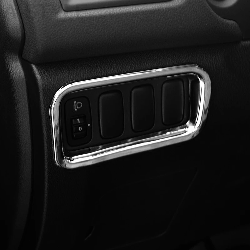 Для Mitsubishi ASX 2013 2018 Бесплатная доставка Хромированная Внутренняя регулировка фары