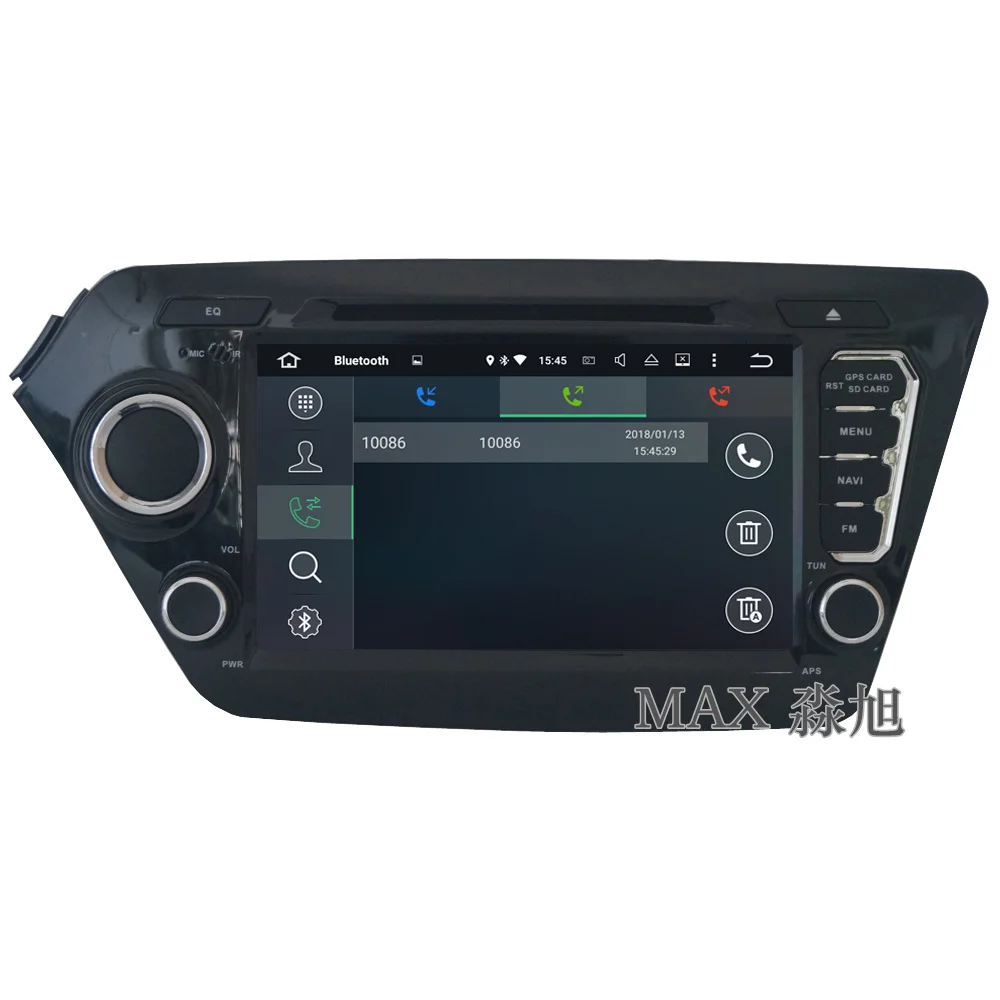 Perfect MAX Android GPS Navigation System Car DVD Player for KIA K2 Rio 2010 2011 2012 2013 2014 2015 Radio RDS Stereo BT WiFi SWC map 5