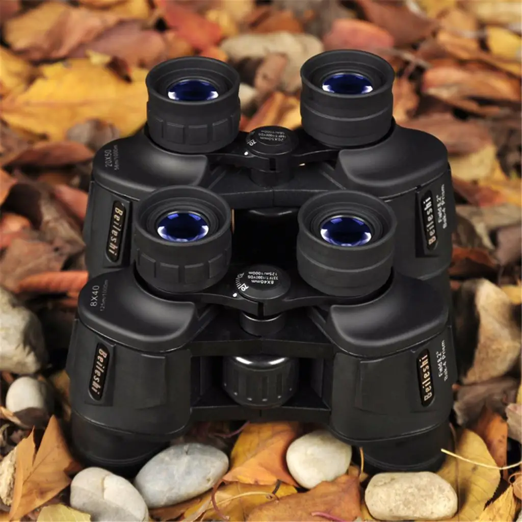 High Powered 20x50 Folding Binoculars for Adults Kids Bird Watching Hunting Sailing Outdoor Sports Games and Concerts