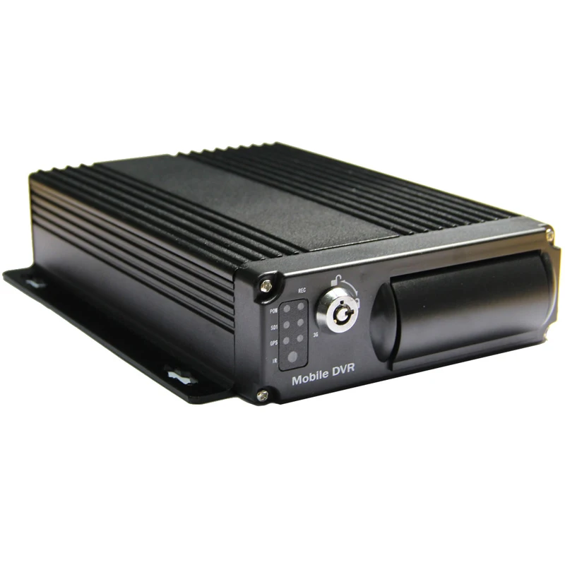 Brand New 4 CH HD Car DVR H.2 SD 256G Car HGV Vehicle DVR Cam Dash Video Recorder Cycle Recording CCTV In Stock Free Shipping