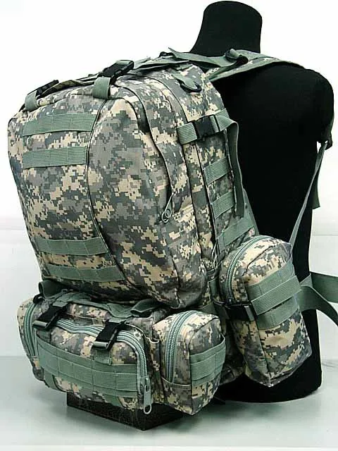 США Тактический спортивная сумка Молл Нападение рюкзак сумка Цифровой ACU камуфляж