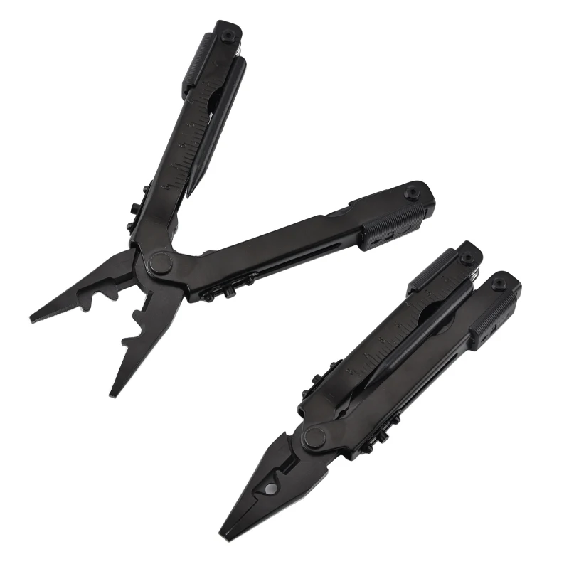 

Mini multi-function stainless steel tool clamp outdoor camping portable folding clamp creative scale combination pliers S-MF022