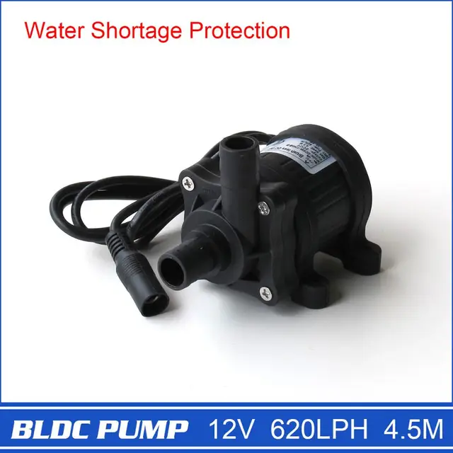 DC bomba de agua,de 12V DC40A 1245, para las fuentes de jardín, fuente