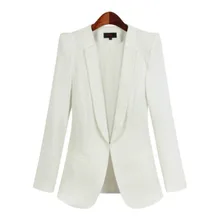 Blazer Women Outerwear Autumn Women's Blazers White Fashion Ladies office Coat Female size s-5xl Blazer Women Outerwear Autumn Women's Blazers White Fashion Ladies office Coat Female size s-5xl