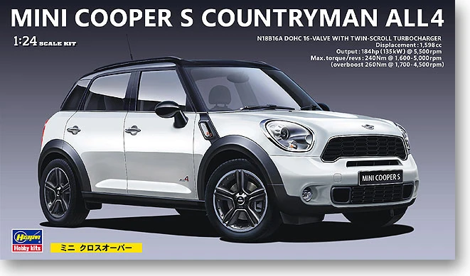 

1/24 MINI COUNTRYMAN ALL4 Car Model (24121)