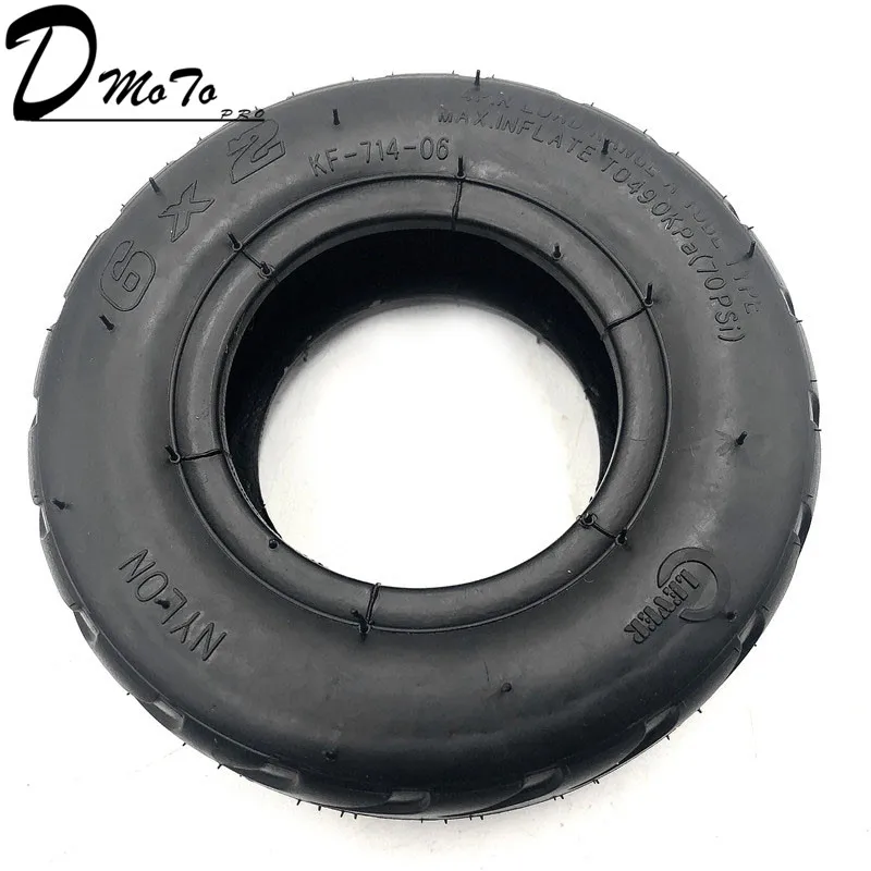 6X2 Inflation Tire Wheel Use 6" Tire Alloy Hub 160mm Pneumatic Tyre Electric Scooter F0 Pneumatic Wheel Trolley Cart Air Wheel - Image 3
