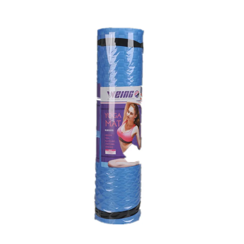 <+> WEING TPE 6 мм TPE нескользящие коврики для йоги Fitness 3 Color Gym Упражнение спортивные коврики P ①