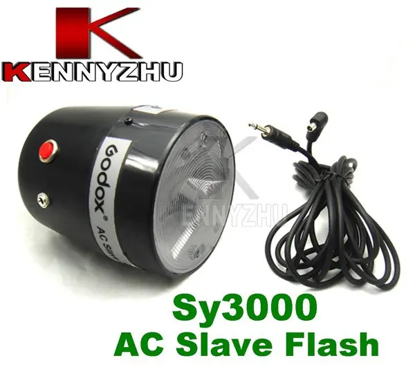 Godox 110V 220V Photo Studio Strobe Light AC Slave Flash Bulb Sy3000