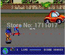 Toxic Crusaders 16 bit MD игровая карта для sega Mega Drive для Genesis