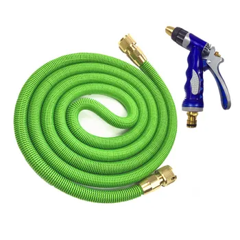 

25-75FT Expandable Magic Flexible Garden Water Hose For Car Hose Pipe Plastic Hoses garden set To Watering With Spray Gun