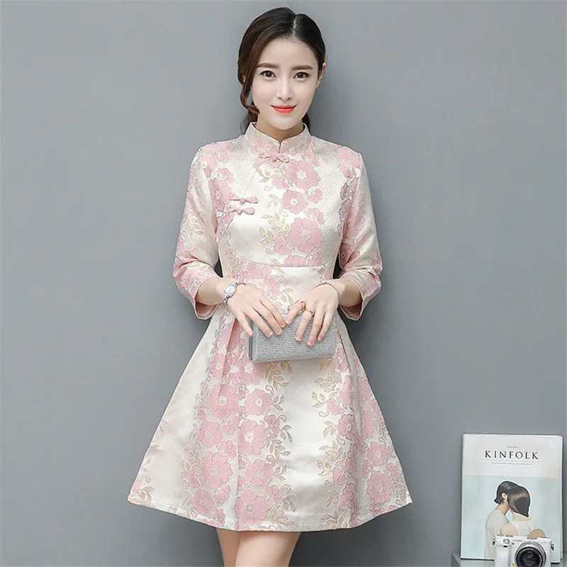 Buy Sexy Short Cheongsam Dress Modern Qipao Dresses