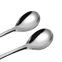 LIESBO мини-аксессуары Кофе ложка 3 шт./компл. Кухня десертная ложка обеденный круглый Форма Кофейная, из нержавеющей стали Homeuse