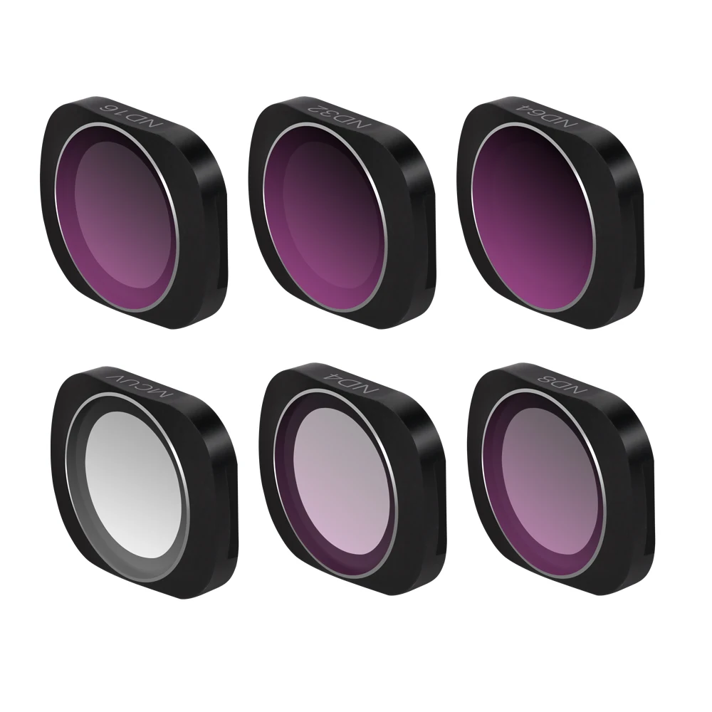 

Aluminum Alloy Magnetic Adsorption No Damage MCUV ND8 4 16 32 Lens Filter For DJI OSMO Pocket Camera Stabilizer